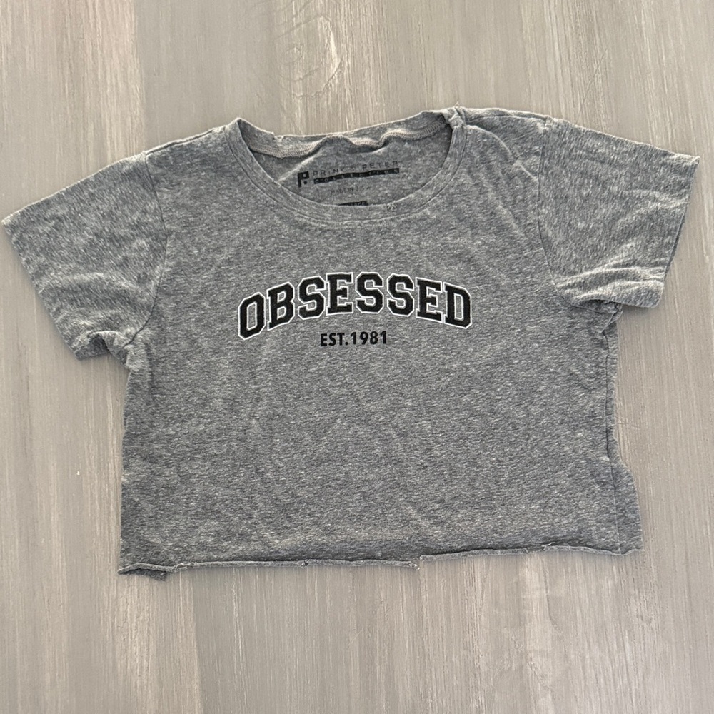 Prince Peter Collection Heather Grey Graphic Tee